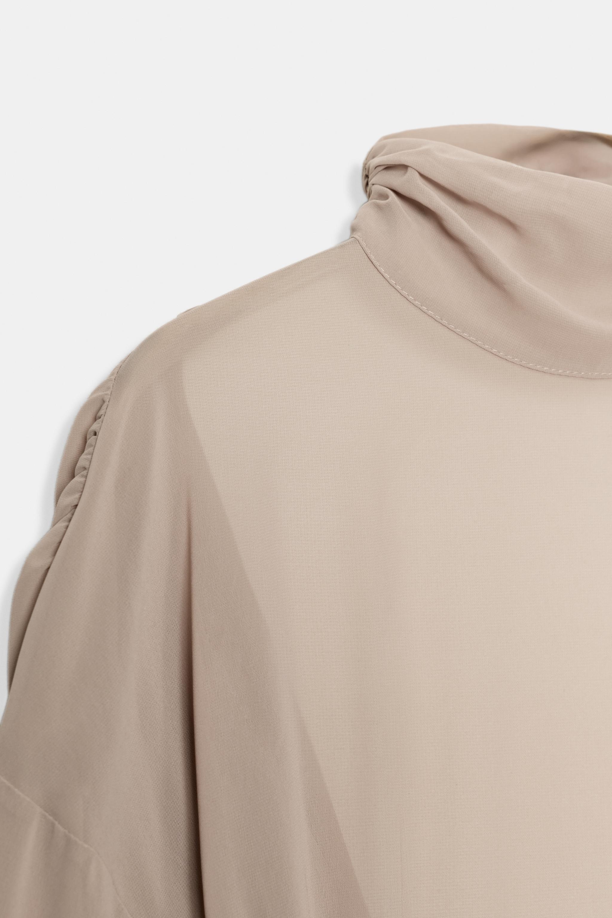 BODY EN CRÊPE GEORGETTE AVEC DOS